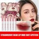 thumbnail image 4 of Raspberry Bear Lip Glaze Set Matte Matte Long-Lasting Whitening Lipstick Set, 4 of 4