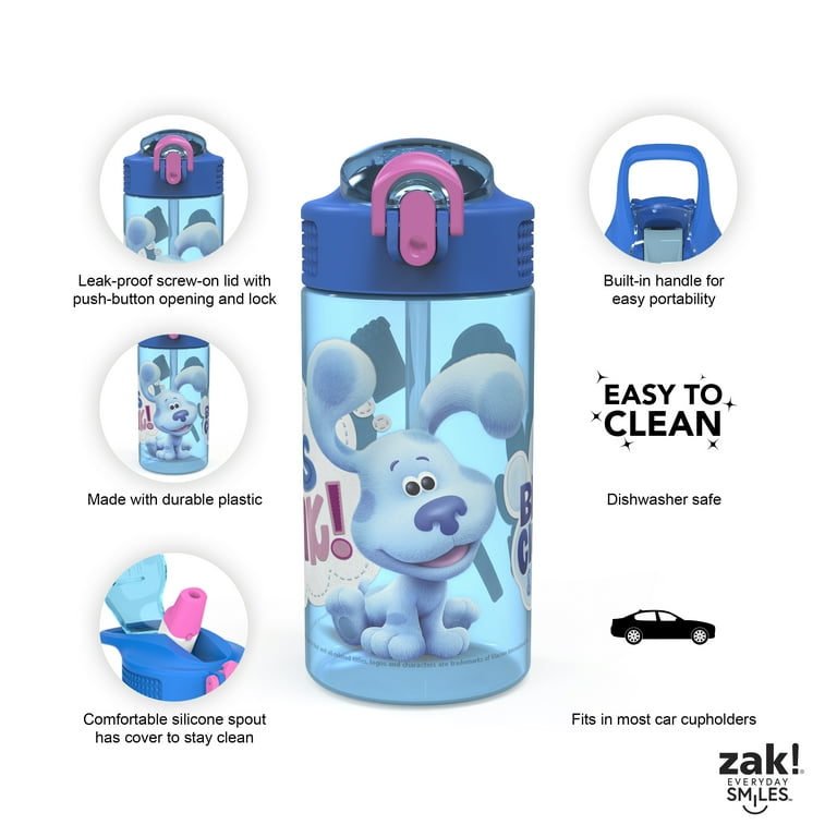  Zak Designs Bluey Kelso Tumbler Set, 15 fl.oz. Leak