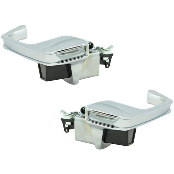 Left and Right Door Handle Set 2 Piece - Compatible with 1979 - 1986 GMC C2500 1980 1981 1982 1983 1984 1985