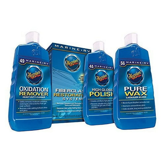 Meguiar's M4965 Marine/RV Fiberglass Restoration System