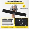 thumbnail image 5 of KFFKFF 8' Banner Stand Adjustable Display Backdrop Lightweight Portable Trade Show Wall for Photography, 5 of 9