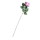 thumbnail image 1 of Elegante ramo de rosas artificiales para decoración de jardín, interior y exterior. Rosa oscuro, 1 of 8