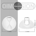 thumbnail image 2 of Clips de Cable Duraderos, Piezas Abrazaderas para Cable Ganchos de Cable Adhesivo Organizador de Cable Adepaton DCF239-2, 2 of 8