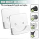 thumbnail image 3 of shower curtain rod 2 pack no drill tension holder adhesive, 3 of 4