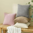 thumbnail image 5 of Housse de Coussin en Velours Côtelé, Coussins Décoratifs pour Canapé, Housses de Coussin pour Salon, Ensemble de 2, 5 of 5