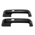 thumbnail image 1 of Cubierta de manija de puerta exterior única para Ford F150 2DR 2015-2020 con agujero inteligente, negro brillante, 2 piezas, 1 of 7