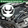thumbnail image 2 of Guardabarros Unique Bargains para Mitsubishi Galant 2007-2012 con accesorios de montaje, 2 of 6