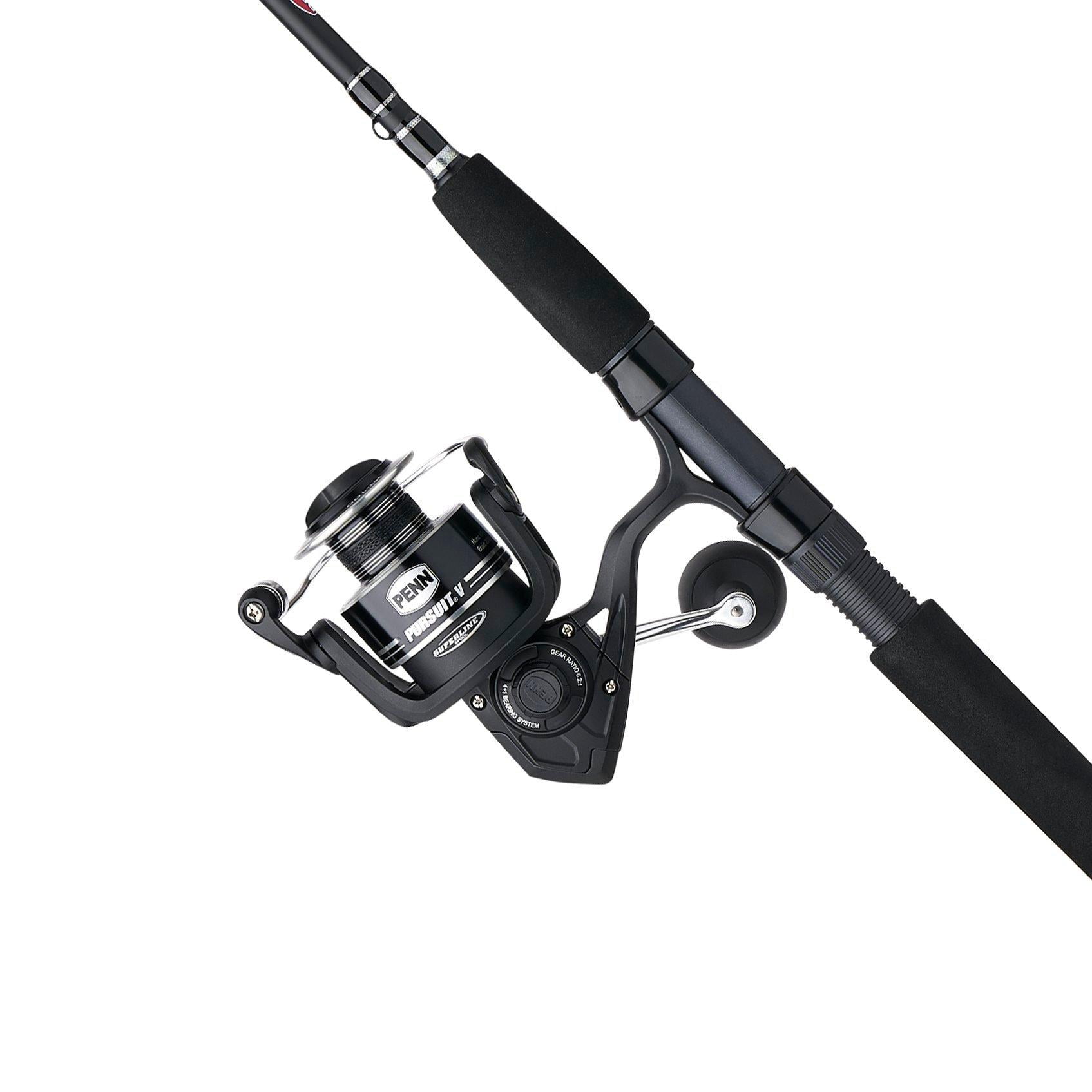PENN Pursuit V Spinning Fishing Combo, 7' Medium Light Rod, 3000 Size Reel