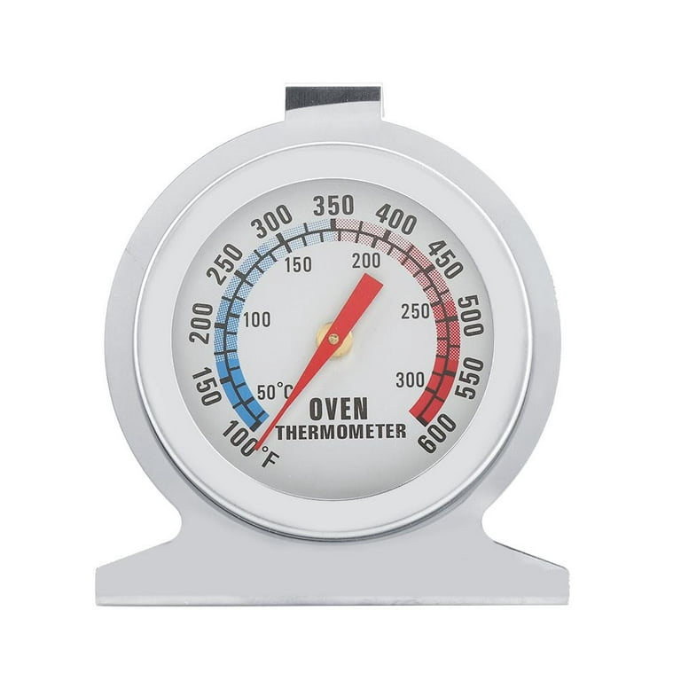 Ccdes Oven Thermometer,Stainless Steel Pointer Dial Oven Thermometer Food Meat Temperature Gauge (50-300), Thermometer Gauge