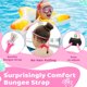thumbnail image 3 of Kids-Swim-Goggles with Bungee Strap Wide View Anti Fog UV Swimming Mask Pool Goggle for 3-14 Toddlers Girls Boys, 3 of 4