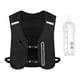 thumbnail image 4 of Chaleco para correr, mochila de hidratación, accesorios deportivos ligeros, mochila de agua de 2 L negro, 4 of 9