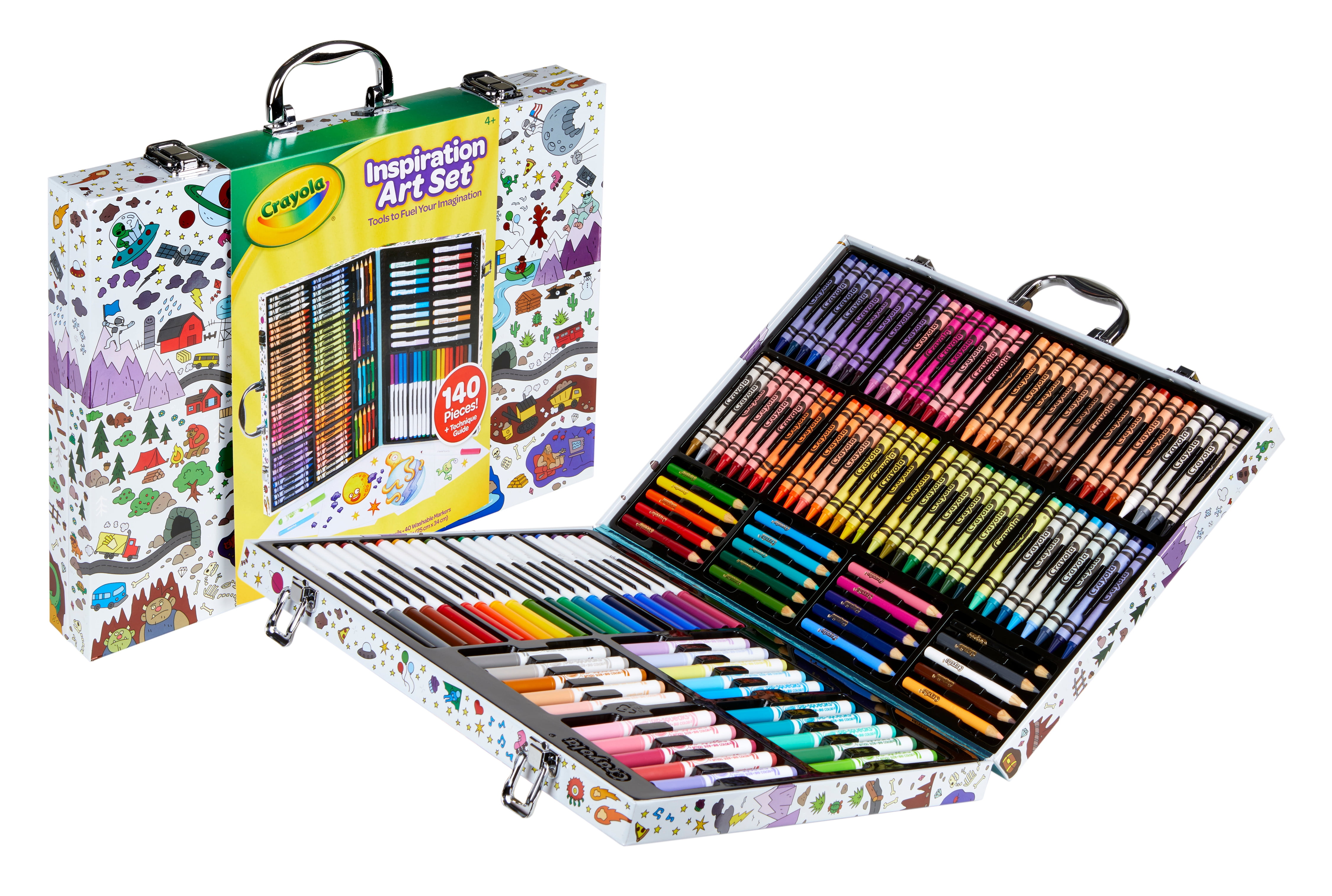 2. Crayola Sticker Doodle Nail Art Set - wide 1