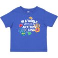 thumbnail image 3 of Inktastic In a World You Can Be Anything Be Kind Autism Awareness Boys or Girls Baby T-Shirt, 3 of 5