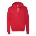 thumbnail image 1 of Bella Canvas 3719 Unisex Poly-Cotton Fleece Pullover Hoodie, XS, Red, 1 of 2