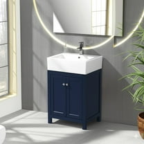 Saria 23" Midnight Blue Single Bathroom Vanity
