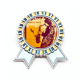 thumbnail image 1 of Sax Jazz Street Culture Insignia broche Medalla ganadora, 1 of 3