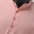 thumbnail image 6 of T Shirts for Men Casual Tops Winter Fall Long Sleeve Fall Leisure Travel Cotton Linen Vintage Hoodless Drawstring T-shirt Top, 6 of 7