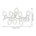 thumbnail image 7 of LOLIPPYY 4pcs Christmas Die Cuts: Scrapbooking Cutting Dies Decor - Diy Carbon Steel Mold For Paper Craft - Embossing Stencils For Card Making, 7 of 7