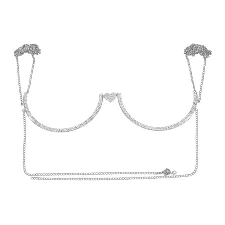 

Body Chains Popular Jewelry Alloy Bra Body Chain for Girls Nightclub Wedding