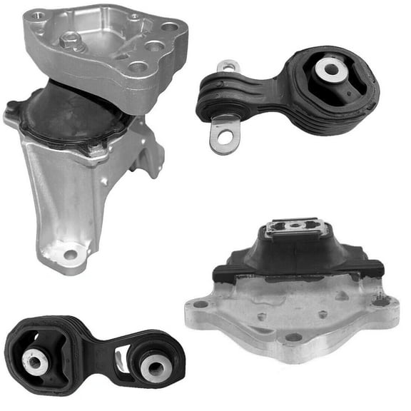 CF Advance Compatible with Honda 18-22 Accord 2.0L Engine Motor and Automatic CVT Transmission Mount with Bracket Set 4PCS 2018 2019 2020 2021 2022