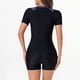 thumbnail image 5 of Traje de baño de una pieza para mujer, conjuntos de bikini para mujer, traje de baño de buceo de nailon con mangas cortas y cremallera, traje de baño de una pieza para mujer, traje de baño de una piez, 5 of 6
