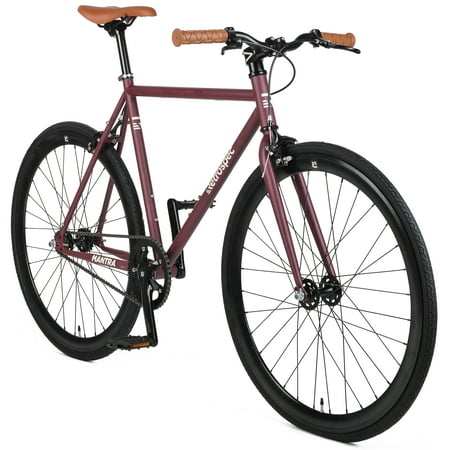 Retrospec Mantra V2 Single Speed Fixed Gear Bicycle with Sealed Bearing (Best Single Speed Hub)