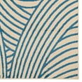 thumbnail image 2 of Capri Binya Rug Bone Blue 65 x 93 Transitional Easy Care Polypropylene, 2 of 6