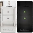 thumbnail image 3 of Swan Fluorescent Drawer Pulls with Screws - Round 4-Pack - Glow-in-the-Dark Knobs - Suitable for Cabinets, Wardrobes, Dressers - Furniture Decor - Door Handles, Drawer Hardware, 3 of 6