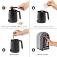 thumbnail image 4 of KARACA Hatır Cafetera turca, 5 tazas de café turco eléctrico con modo Ember, control automático de temperatura, protecci&amp;oa, 4 of 9