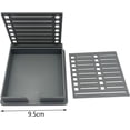 thumbnail image 5 of Sticky Note Dispenser, Note Pad Holder Note Template Organizer for Classroom, Home, Office, Grey 2pcs, 5 of 5