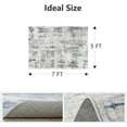 thumbnail image 6 of SIXHOME 5'x7' Area Rugs for Living Room Modern Abstract Area Rugs Machine Washable Rugs Soft Neutral Carpet Rugs for Bedroom Dining Room Office Playroom Aesthetic Home Decor Non Slip Rug Navy Blue, 6 of 7