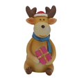 thumbnail image 1 of Adorno de reno, pequeño y lindo alce navideño, estatua para gabinete, manualidades, estante, decoración para cumpleaños Estilo de regalo, 1 of 9