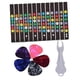 thumbnail image 5 of Pegatinas para diapasón de guitarra, de colores, calcomanías para notas, pegatina para trastes de diapasón , Con extractor de pasadores CUTICAT Pegatinas de diapasón, 5 of 8