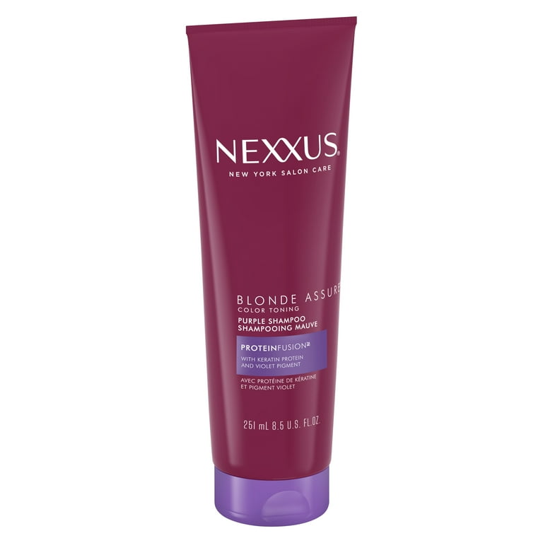 Nexxus Blonde Assure For Blonde Hair Purple, Keratin Protein Color