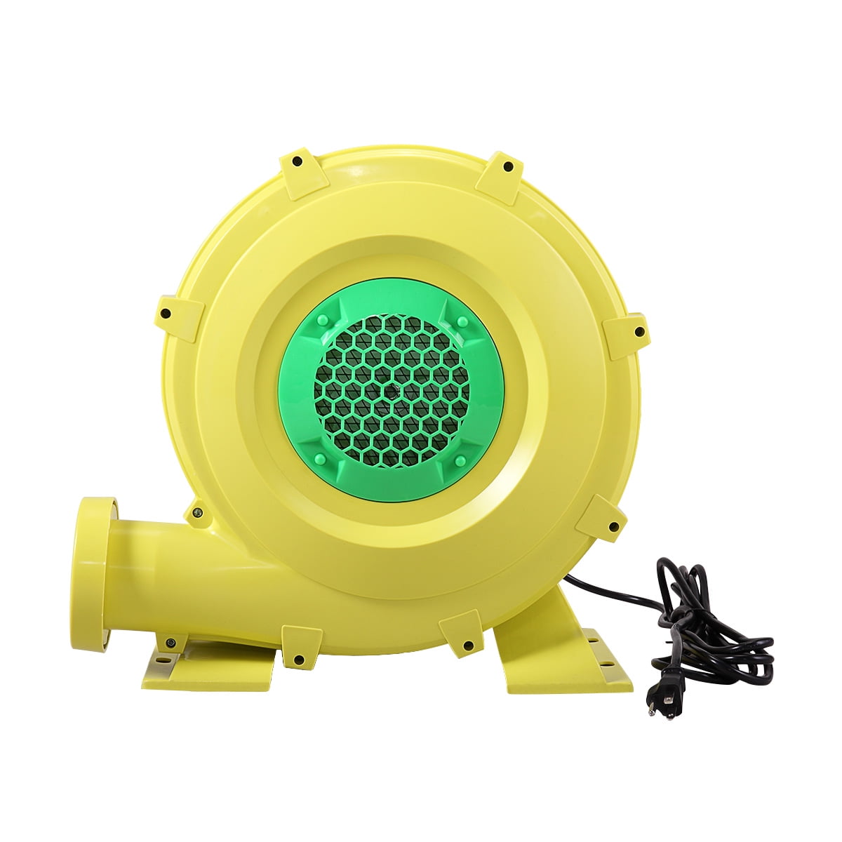 Hommoo 950W Air Blower Blower Pump Fan for Inflatable Bounce House, Pump Fan for Jumper, Water Slides, Bouncy Castle,Yellow