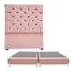 thumbnail image 1 of Box Base Cama King Size + Cabecera Capri Palo de Rosa, 1 of 8