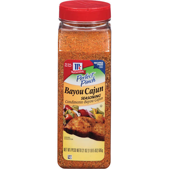 McCormick Perfect Pinch Bayou Cajun Seasoning, 21 oz
