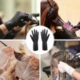 thumbnail image 3 of Guantes de nitrilo para peluquería, talla L, guantes profesionales para teñir el cabello con textura, impermeables y de látex., 3 of 5
