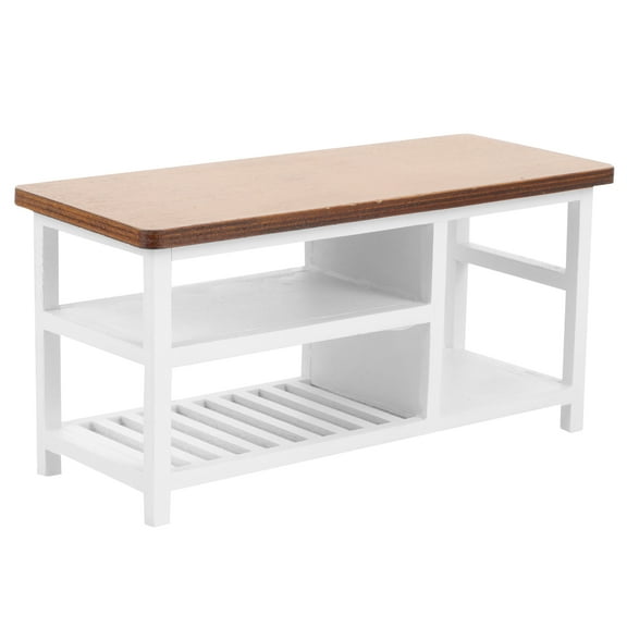 TEHAUX Light Brown Mini Furniture Model 1Pcs Suitable For Decoration In Doll House Interior