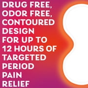 Pamprin Heat Relief Air-Activated Menstrual Pain Patches, 3 Ct