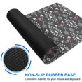thumbnail image 6 of Long Mouse Pads for Desk,Geometric Heart and Arrow Pattern Desk Mats on Top Of Desks, Desk Mouse Pad Extra Large with 3mm Non-Slip Base and Stitched Edge for Gaming,Office,Work,Home 31.5"x11.8", 6 of 6