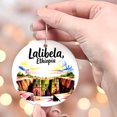 thumbnail image 4 of Lalibela Ethiopia Christmas Ornament, Collection of City Travel Souvenirs for Family and Friends, Christmas Tree Ornament City Travel, Trips of The Year, Christmas Ornament 2025, 4 of 5