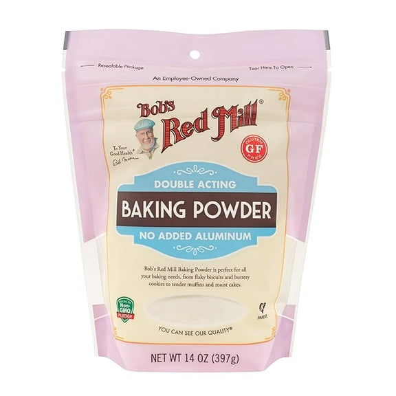 1x Bob's Red Mill Baking Powder, 14oz (Pack of 1) - Gluten Free, Vegan, Kosher