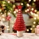 thumbnail image 1 of onlyliua para Interior/Exterior Árbol de Navidad Hogar Pequeños Escritorio Mini Árboles de Navidad de Madera con Pentagramas Regalos de Navidad, 1 of 6