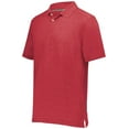 thumbnail image 5 of Holloway Sportswear S Repreve®  Eco Polo Scarlet Heather 222575, 5 of 5