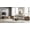 Brown, variant on Modern 3-Piece Living Room Set, 35 Inch TV Stand And 2 End Table Sets With Drawers, Media Console with Storage Shelves, Sturdy Wood Frame & Metal Legs, Contemporary Furniture for Living Room,Oak