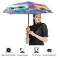 thumbnail image 4 of Super Kitties Travel Essentials Umbrella Windproof Compact Collapsible Light, Automatic, Strong And Portable, Wind Resistant Folding Small Umbrella for Rain, 4 of 8