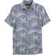 thumbnail image 1 of Camisa con Botones Tasso Elba para hombre medallón de hojas azul XX-Large, 1 of 2