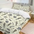 thumbnail image 1 of Attack on Titan Anime Home Bed 3-piece Set, Classic Japanese Anime Polyester Wash Student Dormitory Set, 1 of 5