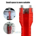 thumbnail image 4 of 2*Faucet Sink Installer 8In1 Multi Tool Pipe Wrench Plumbing For Kitchen Bathroo, 4 of 5